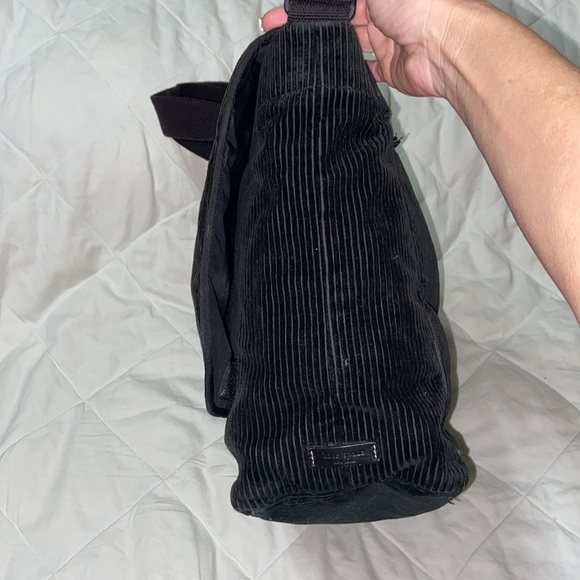 Kate Spade Messenger Laptop Bag Vintage Corduroy black - Picture 5 of 15